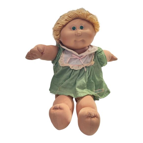 Cabbage Patch Kids Doll Vintage 1978 1982 Xaiver Roberts Blond Blue Eyes - Picture 1 of 5